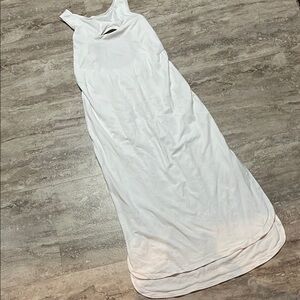Lululemon Elegant White Sleeveless Dress